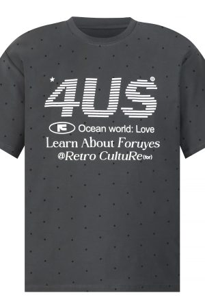 Unisex Polka Dot Print Short Sleeve T-Shirt - Summer National Trend, Loose Fit, Versatile Casual Wear for Couples