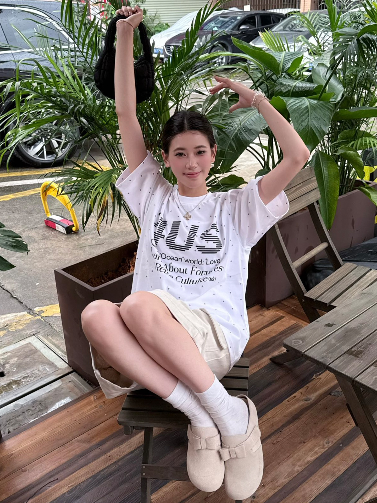 Unisex Polka Dot Print Short Sleeve T-Shirt - Summer National Trend, Loose Fit, Versatile Casual Wear for Couples Unisex Polka Dot Print Short Sleeve T-Shirt - Summer National Trend, Loose Fit, Versatile Casual Wear for Couples