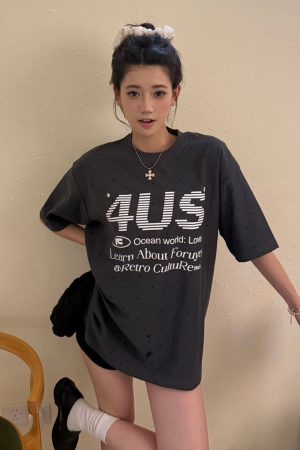 Unisex Polka Dot Print Short Sleeve T-Shirt - Summer National Trend, Loose Fit, Versatile Casual Wear for Couples