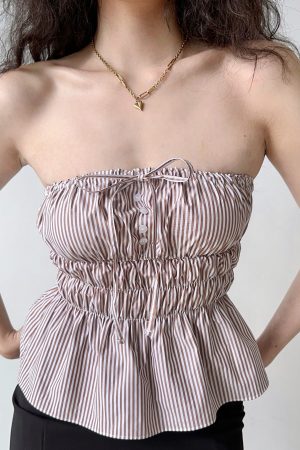 Versatile DIY Vintage Slim Fit Halter Top for Women - European & American Style, Multiple Ways to Wear, Y2K Fashion