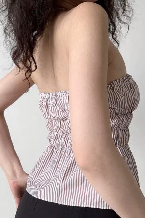 Versatile DIY Vintage Slim Fit Halter Top for Women - European & American Style, Multiple Ways to Wear, Y2K Fashion