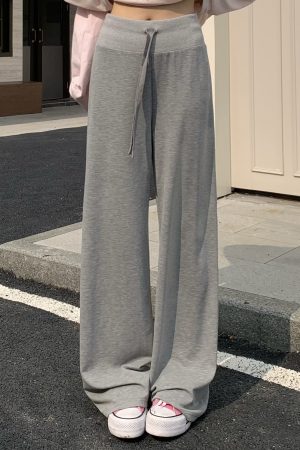 Versatile High Waist Slim Straight Casual Pants for Women - Summer Narrow Long Trousers for Effortless Style