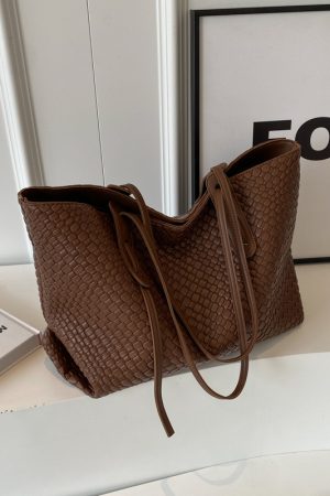 Versatile Large-Capacity Shoulder Tote Bag for Women - High-End Autumn/Winter 2025 Commuting Bag for Work and Leisure