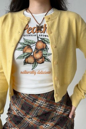 Versatile Long Sleeve Knitted Cardigan Sweater for Women - European and American Retro Solid Color Style