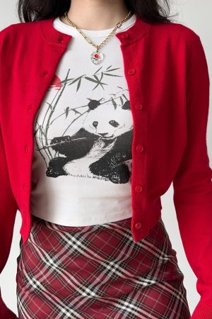 Versatile Long Sleeve Knitted Cardigan Sweater for Women - European and American Retro Solid Color Style