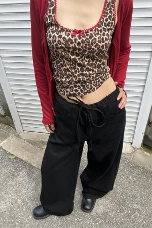 Versatile Loose Fit Wide-Leg Sweatpants with Drawstring - Solid Color, Thin Fabric, Floor-Length, Straight-Leg Style for Women