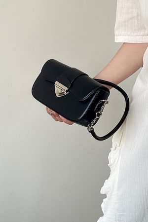 Versatile Retro Lock Shoulder Bag for Women - Niche Design Crossbody Small Bag, 2025 Trendy Fashion Accessory