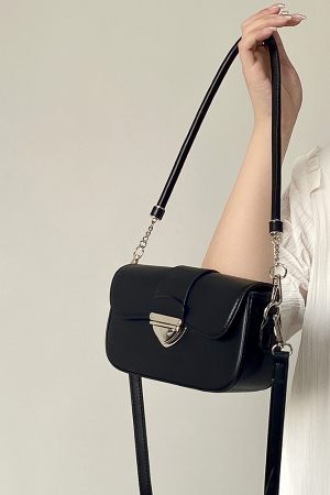 Versatile Retro Lock Shoulder Bag for Women - Niche Design Crossbody Small Bag, 2025 Trendy Fashion Accessory