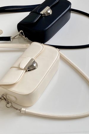 Versatile Retro Lock Shoulder Bag for Women - Niche Design Crossbody Small Bag, 2025 Trendy Fashion Accessory