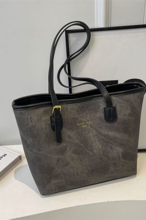 Versatile Single-Shoulder Tote Bag for Women, Large Capacity Commuter Bag, 2025 Spring/Summer Fashion, Stylish for Students