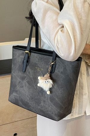 Versatile Single-Shoulder Tote Bag for Women, Large Capacity Commuter Bag, 2025 Spring/Summer Fashion, Stylish for Students