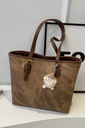 Versatile Single-Shoulder Tote Bag for Women, Large Capacity Commuter Bag, 2025 Spring/Summer Fashion, Stylish for Students