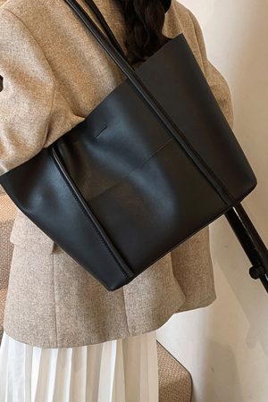 Versatile Women's Tote Bag - Large Capacity Casual Shoulder Bag in Korean Fashion for Spring/Summer 2025