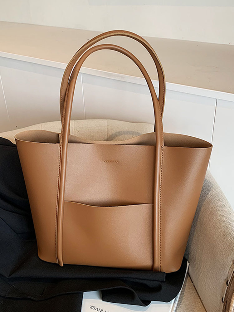 Versatile Women's Tote Bag - Large Capacity Casual Shoulder Bag in Korean Fashion for Spring/Summer 2025 Versatile Women's Tote Bag - Large Capacity Casual Shoulder Bag in Korean Fashion for Spring/Summer 2025