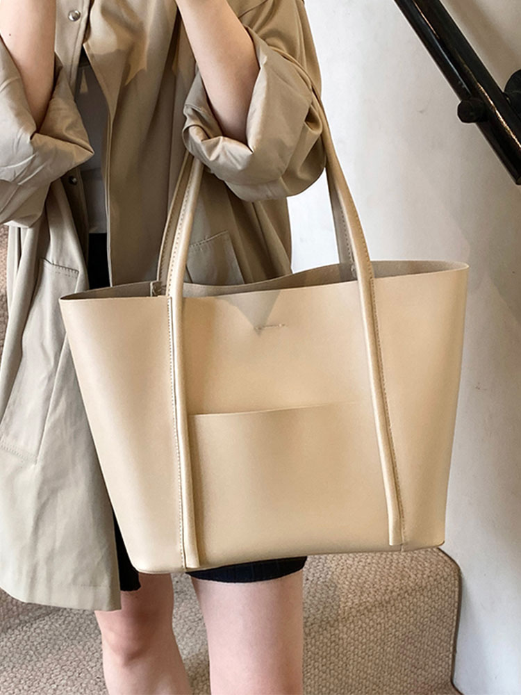 Versatile Women's Tote Bag - Large Capacity Casual Shoulder Bag in Korean Fashion for Spring/Summer 2025 Versatile Women's Tote Bag - Large Capacity Casual Shoulder Bag in Korean Fashion for Spring/Summer 2025