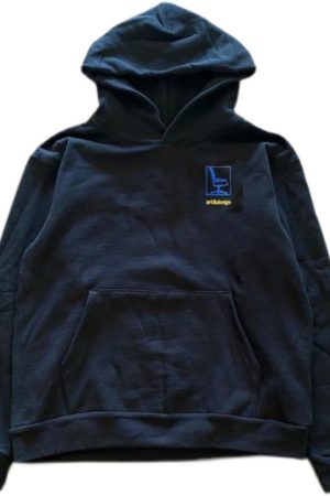 Vintage American Retro Letter Print Loose Hoodie - 400g Heavyweight Charity Support Fashion for Y2K and 90s Style Enthusiasts