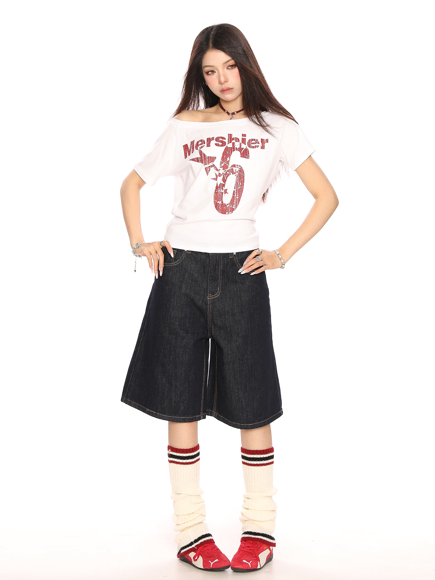 Vintage American-Style Wide-Leg Cargo Capri Pants for Women - Relaxed Fit Casual Slimming Versatile Summer Shorts Vintage American-Style Wide-Leg Cargo Capri Pants for Women - Relaxed Fit Casual Slimming Versatile Summer Shorts