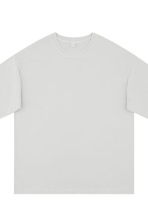 Vintage Distressed American Short Sleeve T-Shirt - Unisex Loose Fit, 90s Inspired Fashion, Retro Style, Casual Wear, 2025 Model