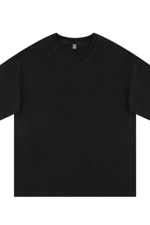 Vintage Distressed American Short Sleeve T-Shirt - Unisex Loose Fit, 90s Inspired Fashion, Retro Style, Casual Wear, 2025 Model