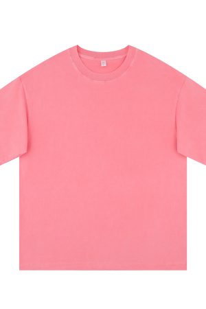 Vintage Distressed American Short Sleeve T-Shirt - Unisex Loose Fit, 90s Inspired Fashion, Retro Style, Casual Wear, 2025 Model