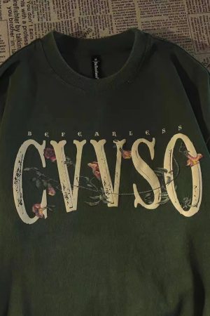 Vintage Floral Skeleton Print Short-Sleeve T-Shirt for Women - Summer Casual Distressed Loose Fit Couple's Tee