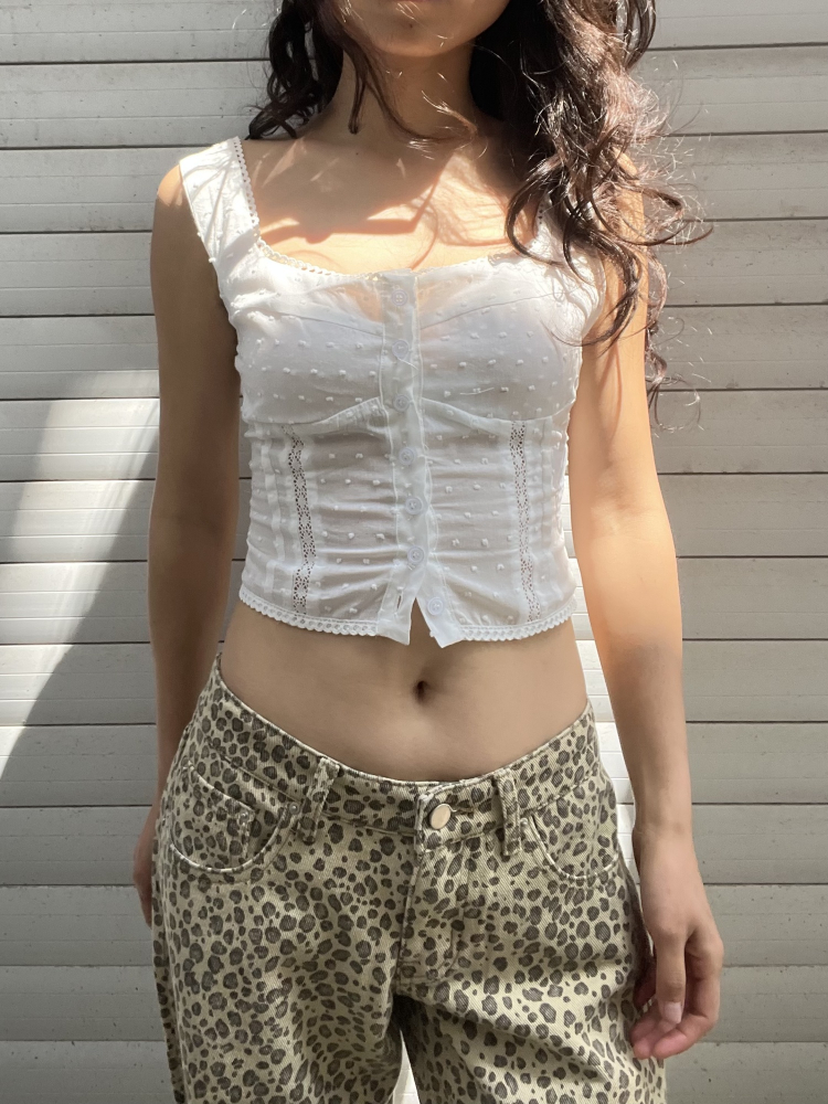 Vintage French Style Waist-Cinching Slim Sexy Square Neck Vest Tank Top for Women - 2025 Trendy Fashion Essential Vintage French Style Waist-Cinching Slim Sexy Square Neck Vest Tank Top for Women - 2025 Trendy Fashion Essential