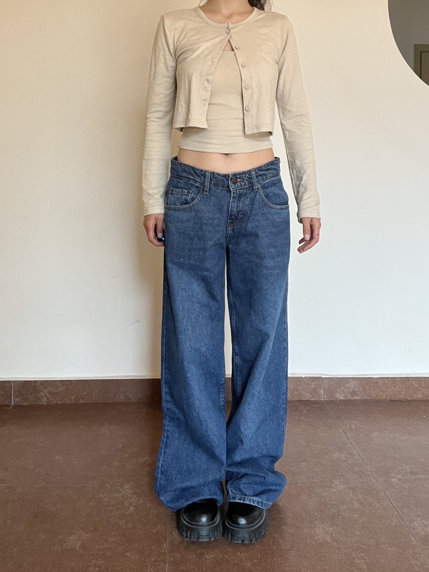 Vintage High-Quality Retro High-Rise Straight Loose-Fit Slimming Washed Denim Jeans for Women - Classic 90s Style Vintage High-Quality Retro High-Rise Straight Loose-Fit Slimming Washed Denim Jeans for Women - Classic 90s Style