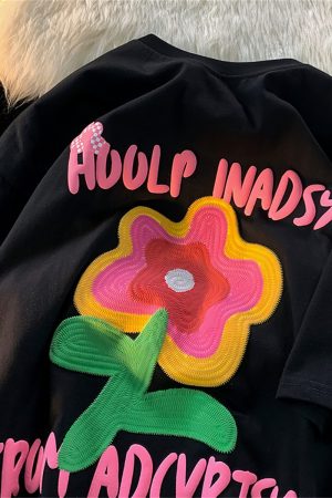 Vintage-Inspired Oversized Cotton T-Shirt for Men and Women, Plus Size, Trendy Loose Fit Couple's Top, Casual Style