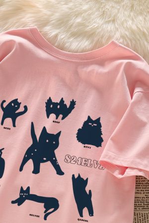 Vintage-Inspired Pure Cotton Loose Fit Short Sleeve T-Shirt for Men and Women, Plus Size, Niche Half-Sleeve Trendy Top