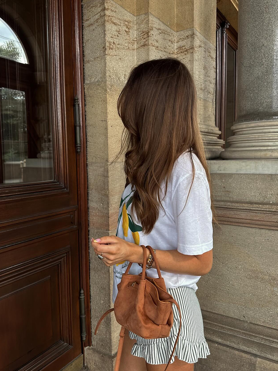 Vintage Lemon Print Oversized Short Sleeve T-Shirt for Women - Retro Summer 90s Style Hot Girl Top Vintage Lemon Print Oversized Short Sleeve T-Shirt for Women - Retro Summer 90s Style Hot Girl Top