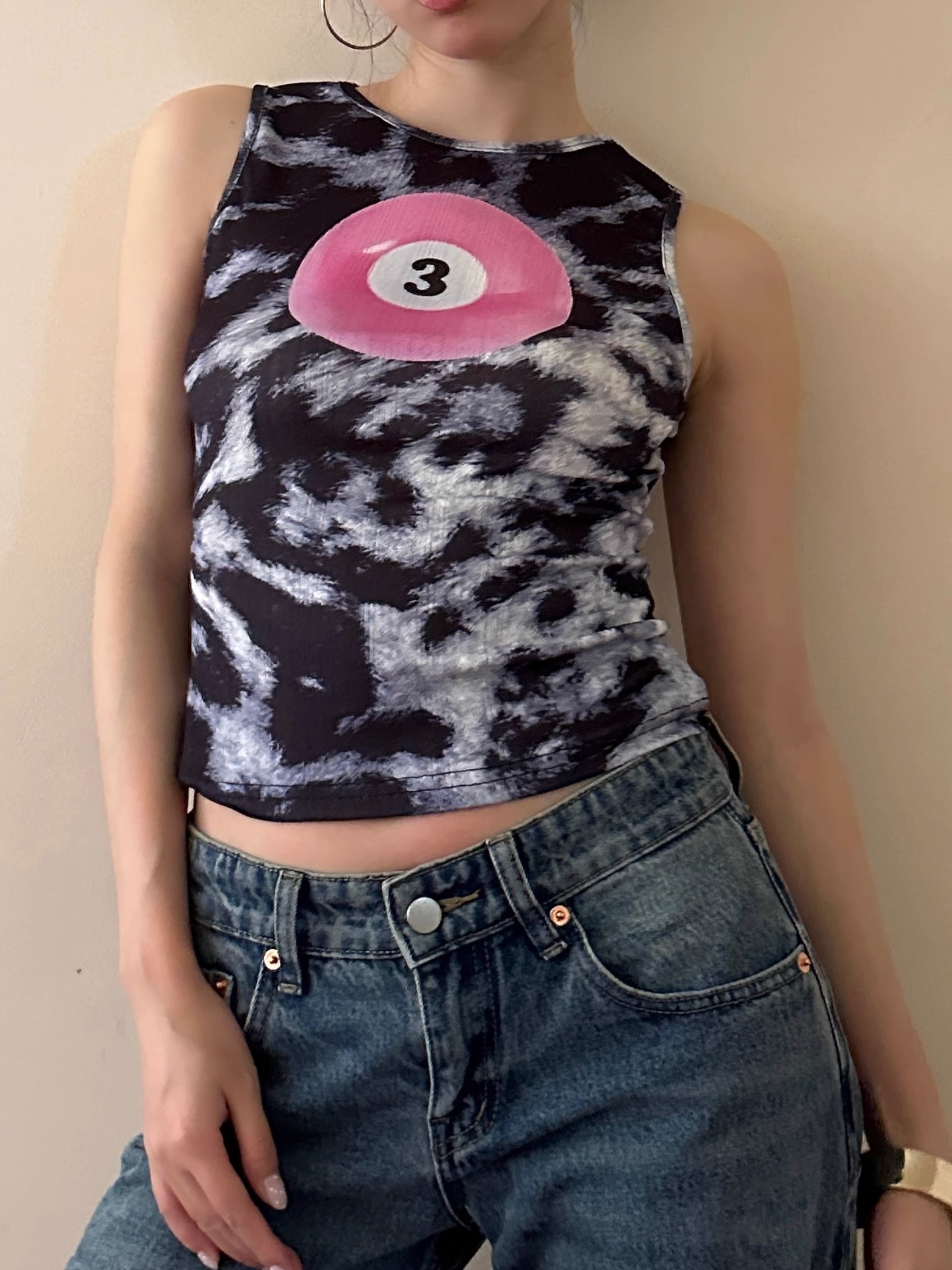 Vintage Leopard Print Slim Fit Tank Top | 2025 American Style Fashion Vintage Leopard Print Slim Fit Tank Top | 2025 American Style Fashion