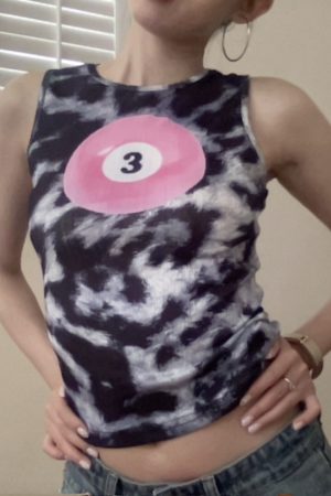 Vintage Leopard Print Slim Fit Tank Top | 2025 American Style Fashion