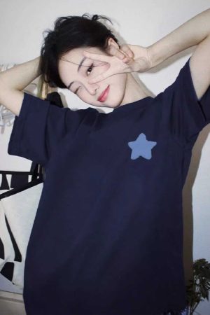 Vintage Oversized Short-Sleeve T-Shirt for Women - American High Street Style, Pure Cotton Summer Top, Y2K Fashion