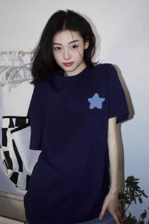 Vintage Oversized Short-Sleeve T-Shirt for Women - American High Street Style, Pure Cotton Summer Top, Y2K Fashion
