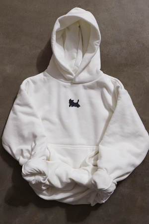 Warm Silver Fox Fleece Long Sleeve Hooded Sweatshirt for Women - Thick American Style, Cozy and Stylish Fall Essential