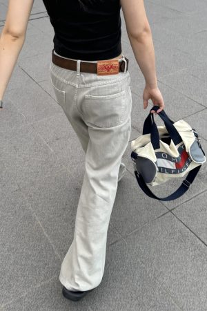 Water-Washed Soft Denim Straight Loose Pants for Men and Women - American Retro Style, Versatile Everyday Streetwear