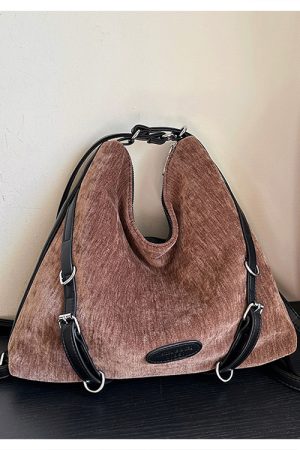 Winter Casual Suede Crossbody Bag - Large Capacity Commuter Backpack for Women - Multi-Use 2025 Trend