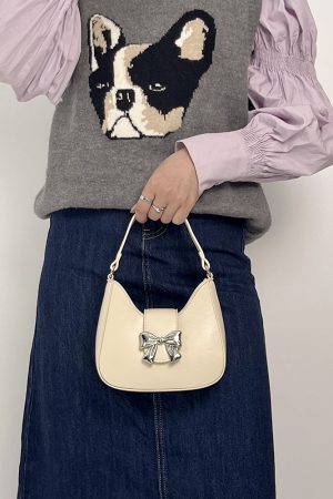 Women's Bowknot Chain Bag - Japanese & Korean Style Crossbody Handheld Small Bag - Fresh 2025 Design for Trendy Fashion