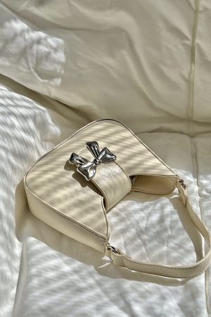 Women's Bowknot Chain Bag - Japanese & Korean Style Crossbody Handheld Small Bag - Fresh 2025 Design for Trendy Fashion
