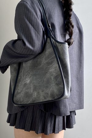 Women's Color-Blocking Commuter Tote Bag - Versatile Large Capacity Handbag for Everyday Use - Trendy 2025 Design