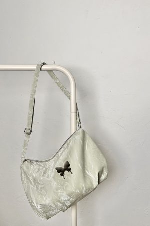 Women's Fresh Retro Tote Bag - Casual Commuting Shoulder Crossbody Bag for 2025, Chic Niche Design