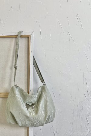 Women's Fresh Retro Tote Bag - Casual Commuting Shoulder Crossbody Bag for 2025, Chic Niche Design