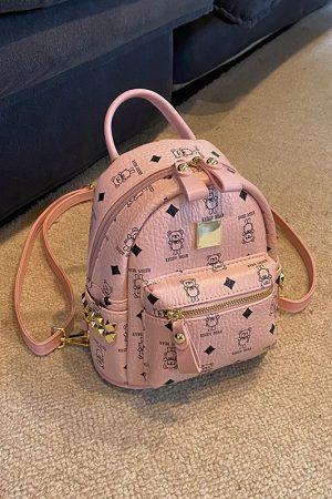 Women's High-End Fashion Backpack 2025 - Stylish School Bag for College Students & Trendy Travel Handbag