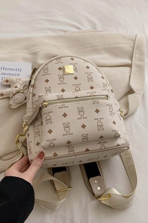 Women's High-End Fashion Backpack 2025 - Stylish School Bag for College Students & Trendy Travel Handbag
