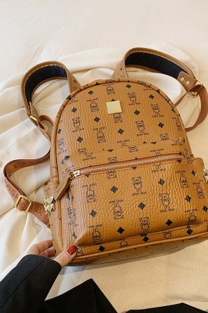 Women's High-End Fashion Backpack 2025 - Stylish School Bag for College Students & Trendy Travel Handbag