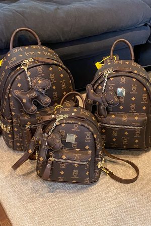 Women's High-End Fashion Backpack 2025 - Stylish School Bag for College Students & Trendy Travel Handbag