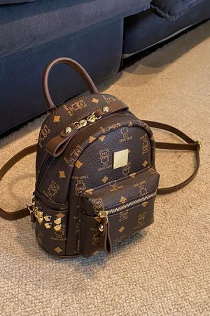 Women's High-End Fashion Backpack 2025 - Stylish School Bag for College Students & Trendy Travel Handbag