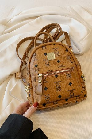 Women's High-End Fashion Backpack 2025 - Stylish School Bag for College Students & Trendy Travel Handbag