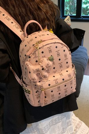 Women's High-End Fashion Backpack 2025 - Stylish School Bag for College Students & Trendy Travel Handbag