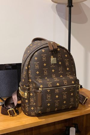 Women's High-End Fashion Backpack 2025 - Stylish School Bag for College Students & Trendy Travel Handbag